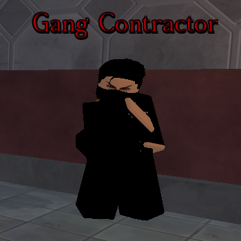 Gang Contractor NPC used for gang activities in Bizarre Lineage