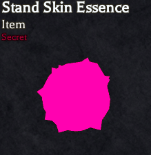Stand Skin Essence icon in Bizarre Lineage used to apply a stand skin.