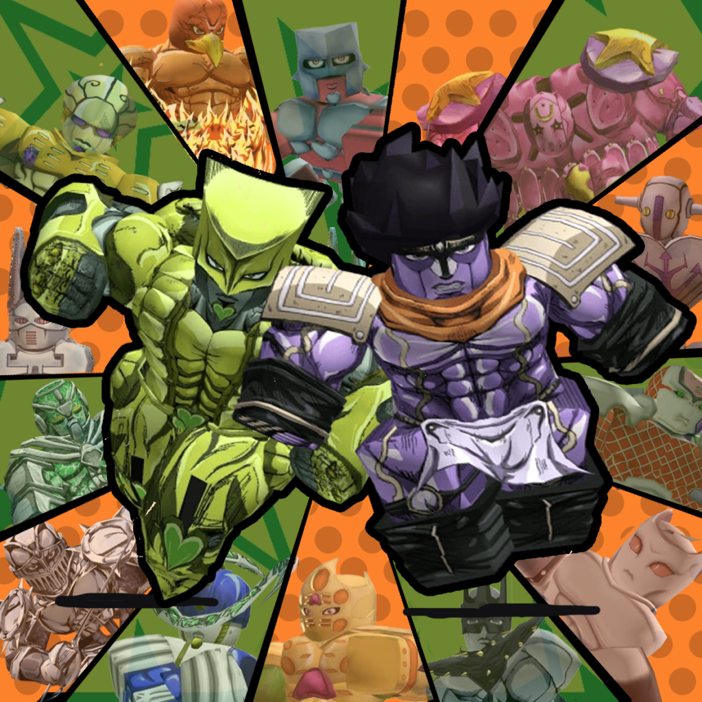Bizarre Lineage stands featured image with JoJo-style combat lineup
