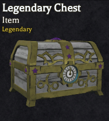 Legendary Chest item icon in Bizarre Lineage for top-tier item rewards.