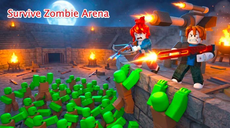 Survive Zombie Arena code redemption screen showing the Shop menu and code input panel