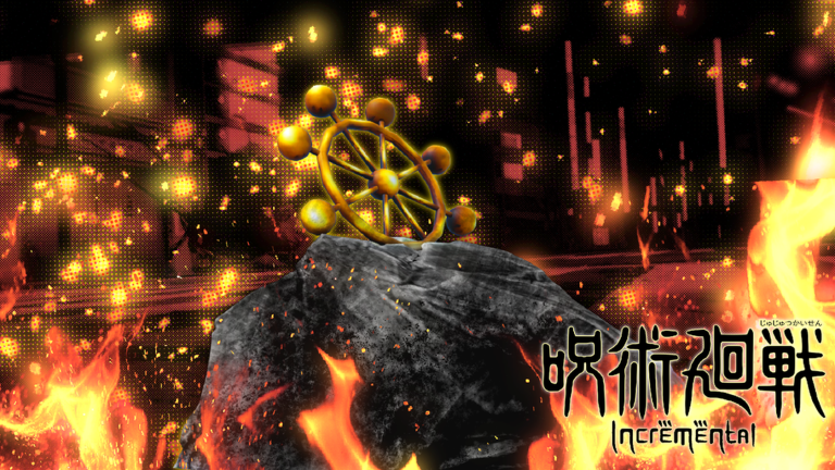 Jujutsu Kaisen Incremental combat scene used for bosses and drops reference