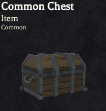 Common Chest item icon in Bizarre Lineage for general item rewards.